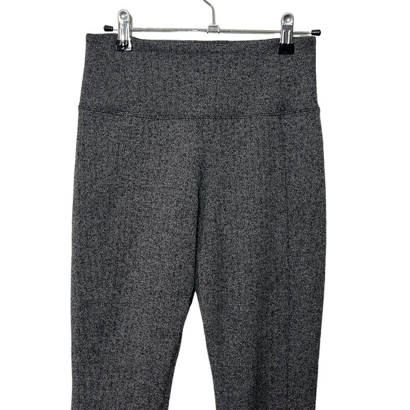 ATHLETA Delancey Herringbone Tights Women’s XS Black Grey Travel Stretch Pocket - Picture 3 of 11